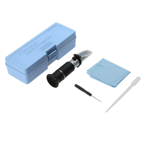 0-32%  ATC Handheld Honey Sugar Solution Brix Refractometer Saccharometer Measuring Tool Professional Refractometers Measurement