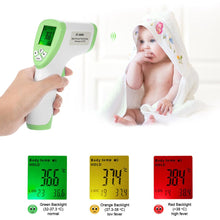 Digital LCD Non-contact IR Infrared Thermometer Forehead Body Surface Temperature Measurement Data Hold Function