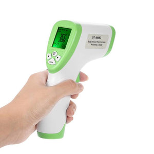 Digital LCD Non-contact IR Infrared Thermometer Forehead Body Surface Temperature Measurement Data Hold Function