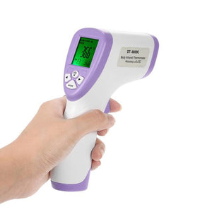 Digital LCD Non-contact IR Infrared Thermometer Forehead Body Surface Temperature Measurement Data Hold Function