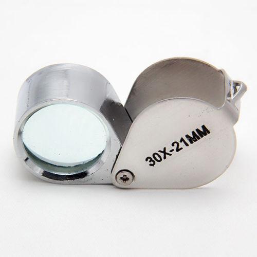1Pc New Mini 30x Jewelry Diamond Loupe Magnifier Eye Magnifier Magnifying Glass Magnifying Triplet Worldwide