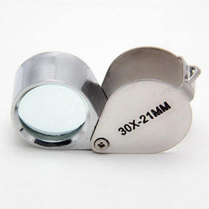 1Pc New Mini 30x Jewelry Diamond Loupe Magnifier Eye Magnifier Magnifying Glass Magnifying Triplet Worldwide
