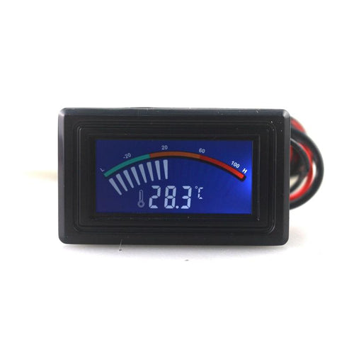'- 50~110C Digital LCD Pointer Thermometer in the Car Water Temperature Tester C/F with Sensor for Air Conditioning Boilers