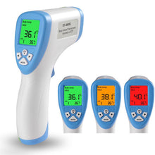 Digital Infrared Thermometer Pyrometer Baby Non-contact Forehead Laser Temperature Meter Hand Tools with 3 color Backlight