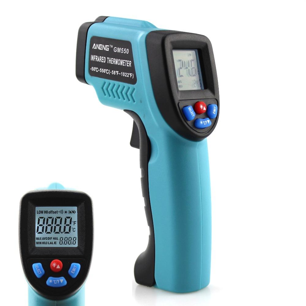 Fahrenheit Digital infrared Thermometer Pyrometer  laser  Outdoor thermometer Celsius thermometers