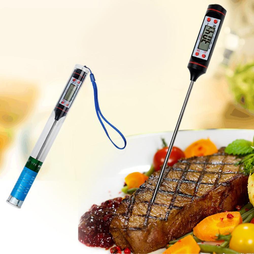 Food Meat Thermometer Kitchen Digital Cooking Food Probe Turkey Chicken BBQ Tool Portable Thermometer Temperature Sensor