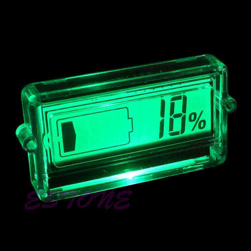 12V 24V 36V 48V LCD car Acid Lead Lithium Battery Capacity Indicator Digital Voltmeter Voltage Tester
