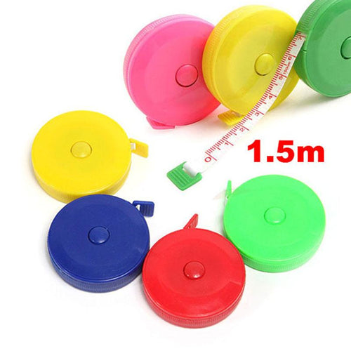 150CM Roulette Measuring Tape Measure Retractable Colorful Portable Ruler Centimeter/inch
