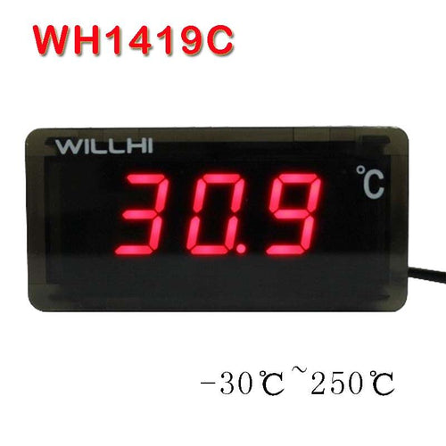 '-50-110/-30-250 Celsius degree digital thermometer LED display thermostat