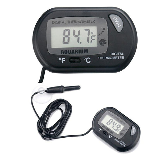 1 Pcs LCD Digital Fish Tank Aquarium Temperature Thermometer Water Weather Station Temperature Instruments