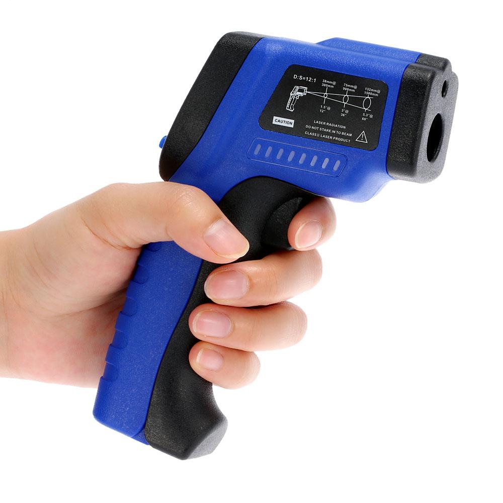 Handheld Non-Contact Digital thermometer LCD Laser IR Infrared Thermometer Temperature Tester termometro  Pyrometer -50C~420C