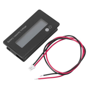 12V LCD Acid Lead Lithium Battery Capacity Indicator Voltmeter Voltage Tester
