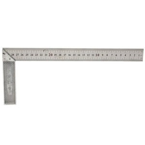 1pcs 30cm/12" Squares Metal Steel Engineers Try Square Set Measurement Tool Right Angle 90 Degrees measurement accuracy: 1mm