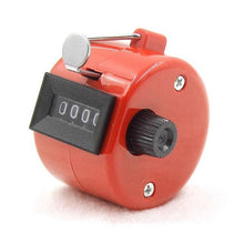 1pc Tally Clicker Counter 4 Digit Number Clicker Golf Digital Chrome Hand held Best Selling 2017
