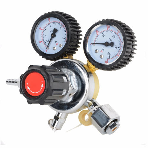 1pc Precision CO2 System Regulator Dual Gauge Regulator Carbon Dioxide Beer Soda Homebrew