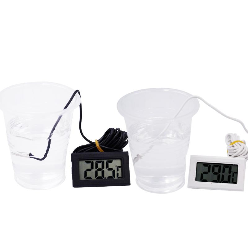 Digital LCD Temperature Thermometer Probe 2M  -50~ +110 Celsius Meter tester for Fish Tank