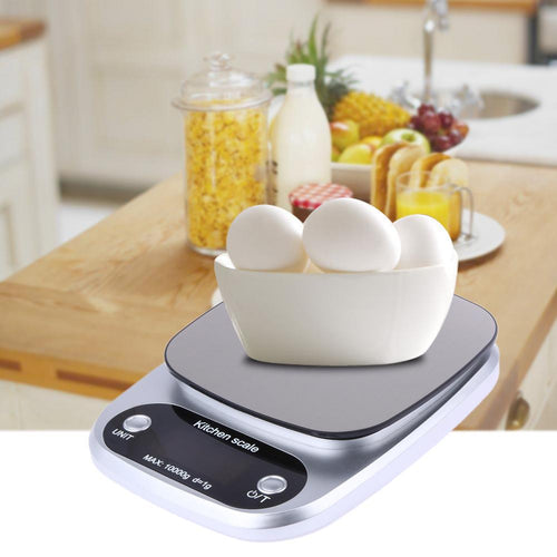 10kg x 0.1g High Accuracy Mini Digital Kitchen Scale Weight Electronic LCD Display Household Weighing Bench Scale