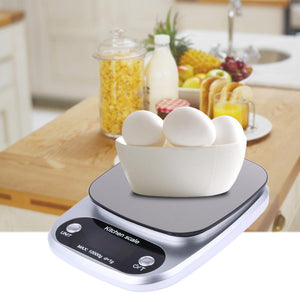 10kg x 0.1g High Accuracy Mini Digital Kitchen Scale Weight Electronic LCD Display Household Weighing Bench Scale