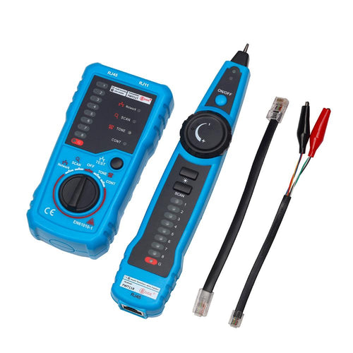 1 pcs BSIDE FWT11 Handheld Multi-functional RJ45 RJ11 Network Wire Tracker Tester