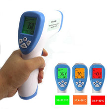 Digital Infrared Thermometer IR Baby Body Surface Laser Pyrometer Non-contact Forehead Gun Temperature Gun Meter LCD Backlight