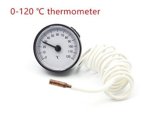 0-120 degrees celsius bolier thermometer, water heater  temperature gauge , water-temperature gage,TEMP