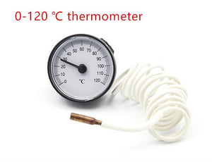 0-120 degrees celsius bolier thermometer, water heater  temperature gauge , water-temperature gage,TEMP