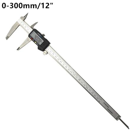 0-150/200/300mm 0.01mm Electronic Digital Caliper Vernier Calipers Stainless Steel Micrometer Measuring Tools with LCD Screen