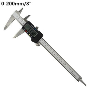 0-150/200/300mm 0.01mm Electronic Digital Caliper Vernier Calipers Stainless Steel Micrometer Measuring Tools with LCD Screen