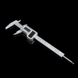 0-150mm 6 Inch Solar Power Digital Vernier Caliper Carbon Fiber Composite Micrometer Gauge Meter Widescreen Measuring Tools
