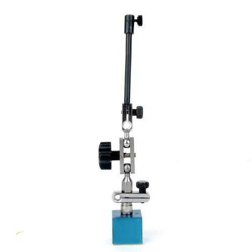 1pc Level Dial Test Gauge Indicator Rotary Magnetic Base Holder 215mm Height For Test Tool