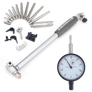 1 Set Mayitr Dial Bore Gauge Engine Cylinder Measuring Indicator Kit Metric 50mm-160mm For Measure Tools