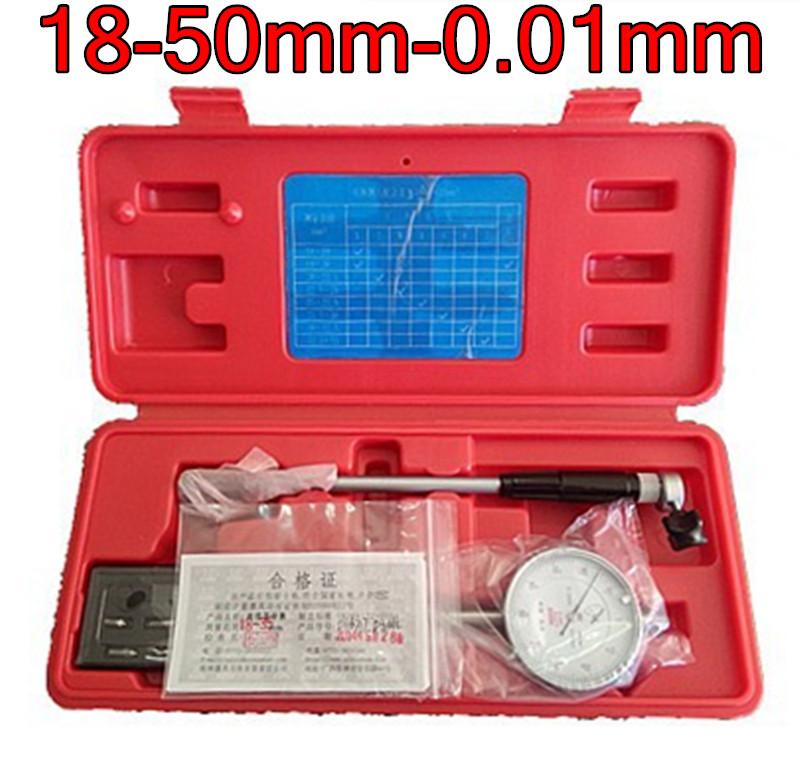 18-50mm Inside diameter dial indicator Inside diameter gauge High precision hole diameter measurement    Measuring tool