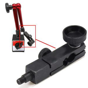 1pc Metal Gimbal Fine Adjustable Swivel Magnetic Base Holder Lever Dial Indicator Part Accessories