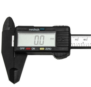 150mm 6 inch LCD Digital Electronic Carbon Fiber Vernier Caliper Gauge Micrometer Measuring Tool Caliper Ruler Digital Calipers