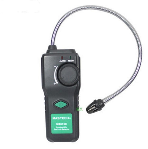 100% Original Brand MASTECH Portable Combustible Flammable Gas Detector Natural Gas Leak Propane Analyzer & Sound Light Alarm