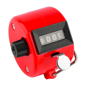 1pcs 2016 NEW 4 Digit Hand Held Tally Counter Manual Palm Clicker Number Counting Golf  high quality 4 Digit Number Clicker Golf