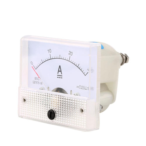 1pcs DC 30A Analog Ammeter Panel AMP Current Meter Gauge 0-30A DC Doesn't Need Shunt TS-0421 Brand New