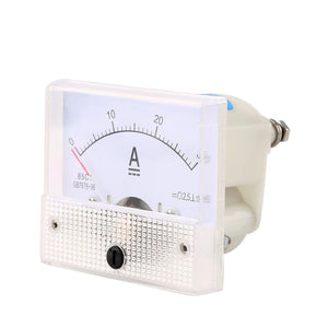1pcs DC 30A Analog Ammeter Panel AMP Current Meter Gauge 0-30A DC Doesn't Need Shunt TS-0421 Brand New
