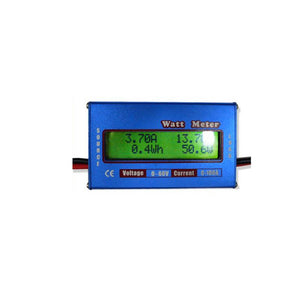 1Pcs Blue DC 60V 100A Balance Voltage Battery Power Analyzer RC Watt Meter Checker