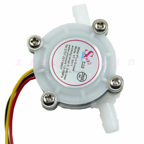 1pc Water Coffee Flow Sensor Switch Meter Flowmeter Counter 0.3-6L/min -B119