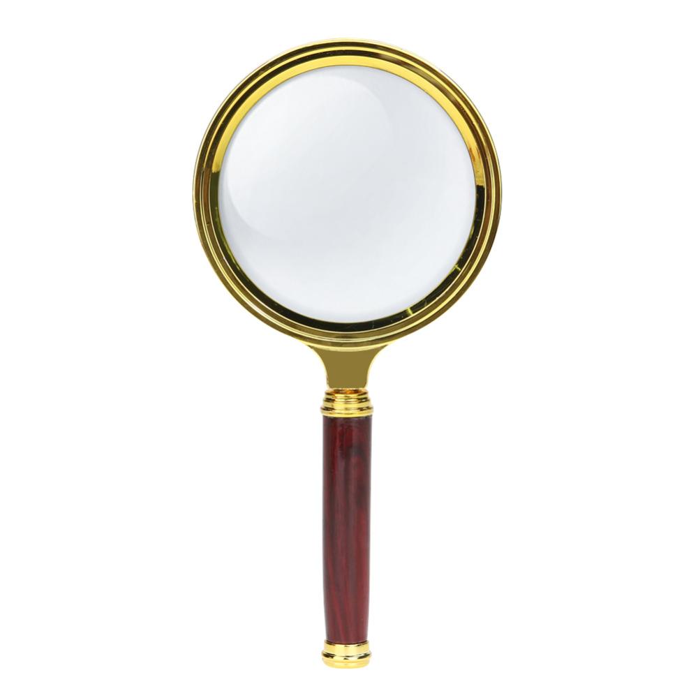 10X Portable 60mm Handheld High Definition Reading Magnifier Glass Eye Loupe Magnifying Glass Magnifier for Reading Jewelry
