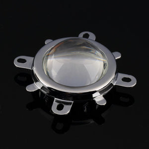1Set High Quality 30W 50W 100W LED 44mm Lens + Reflector Collimator + Fixed Bracket Drop Shipping