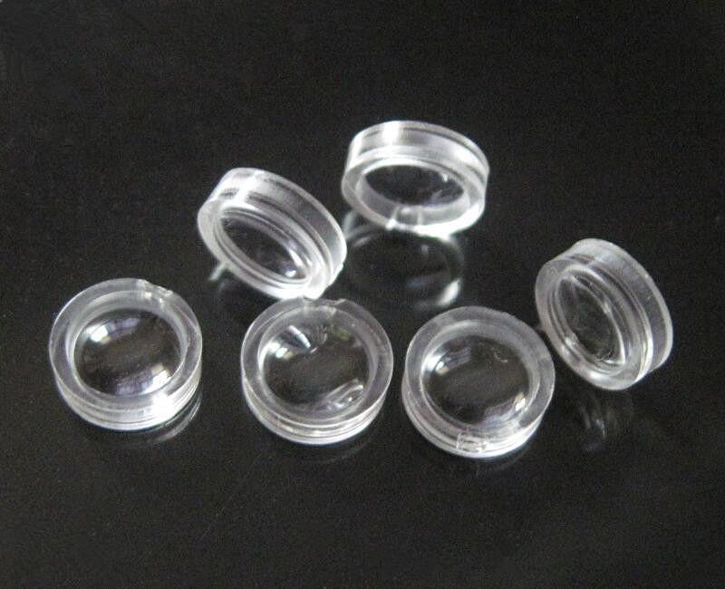 #PRYK-7  High quality Laser Lens , Laser pointer lens, Clean surface, Size: 7X2mm, Focal length: 6mm, PMMA materials