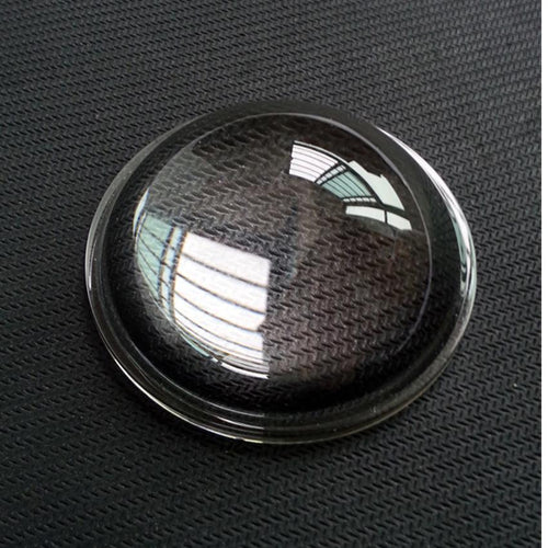 1 Piece Diameter 40mm High Power Led optical lenses Transparent Flashlight Aspheric photics Glass Plano-convex Lens