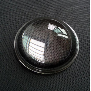 1 Piece Diameter 40mm High Power Led optical lenses Transparent Flashlight Aspheric photics Glass Plano-convex Lens