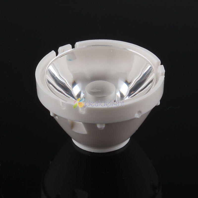10pcs XML 30 degrees LED Lens Reflector For Cree XM-L XM-L2 T5 T6 U2 Lamp Light Free Shipping