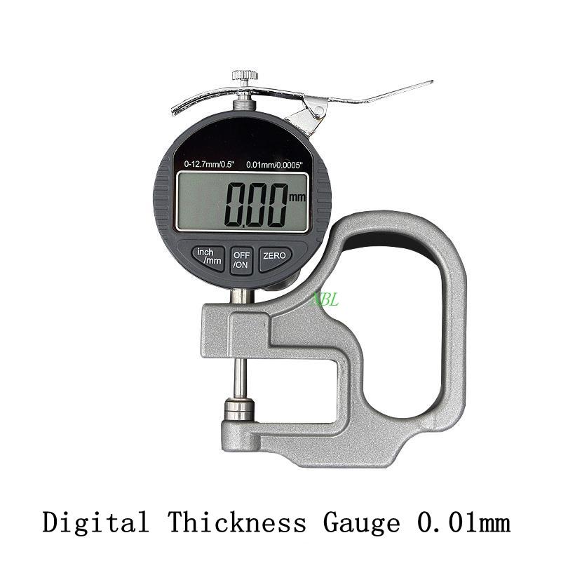 0.01mm Electronic Dial Thickness Gauge Meter 10mm Digital Dial Indicator Percent Width Measuring Instruments Gauge Tester Tools