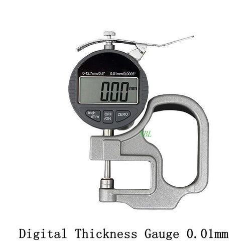 0.01mm Electronic Dial Thickness Gauge Meter 10mm Digital Dial Indicator Percent Width Measuring Instruments Gauge Tester Tools