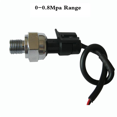 0-0.8 Mpa 0-116 PSI Water Gas Pressure Sensor Air Compressor Pressure Transmitter G1/4 DC 5V