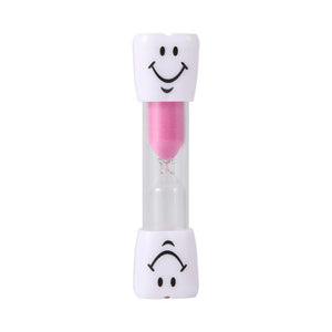 1 Pcs 3-minute Sandglass Sand Watch Timer Clock Pink color